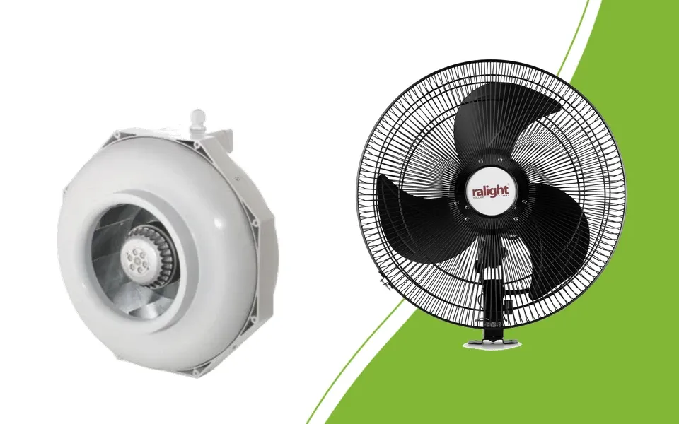 Rohrventilator und Wandventilator für unterschiedliche Luftaufgaben