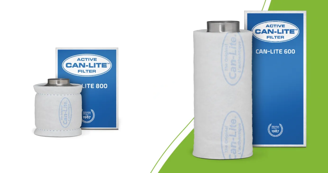 CAN-Lite 600 und CAN-Lite 800 Aktivkohlefilter mit Originalverpackung