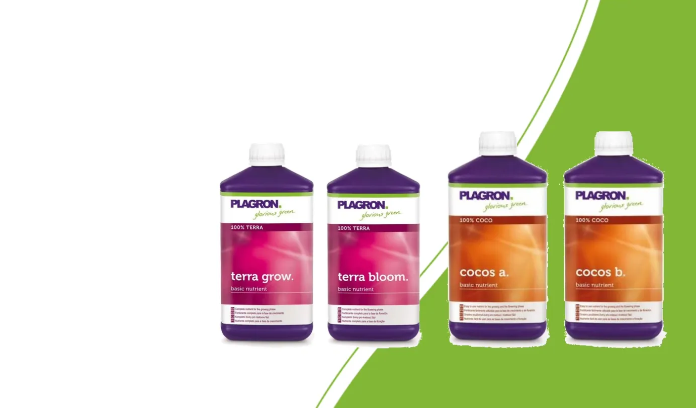 Plagron Terra Grow, Terra Bloom und Cocos A&B