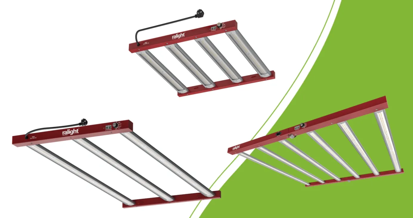 Ralight LED-Pflanzenlampen: 150W, 360W mit drei Balken und 720W