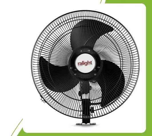 Ralight Wandventilator mit Schutzgitter, verstellbarem Kopf und Montagehalterung