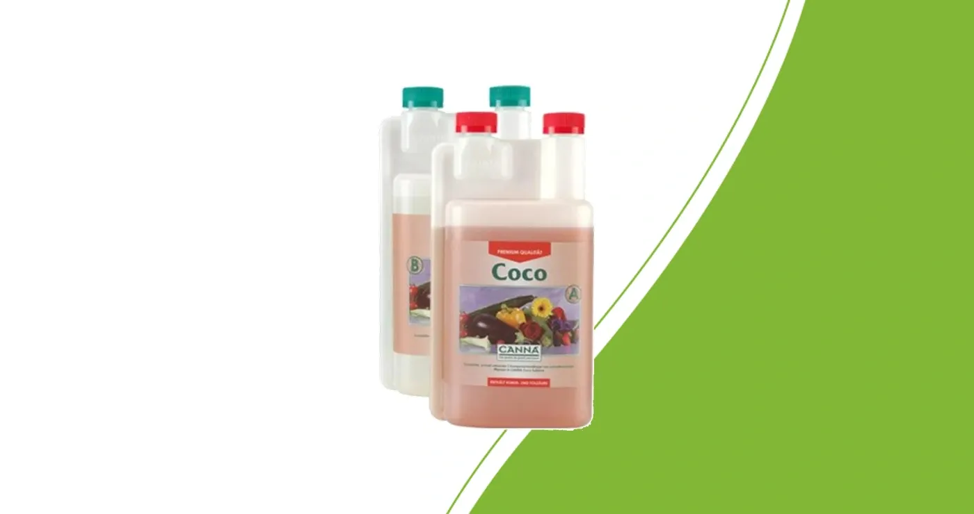 Die beiden Komponenten von CANNA Coco A&B