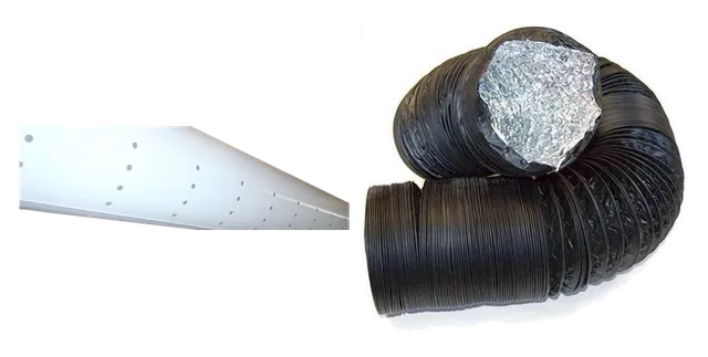 Produktauswahl für Lüftungsschläuche für Growzelte: Luchtverdeelslang Transparant 160mm x 3m; Combiconnect 127mm, 10m