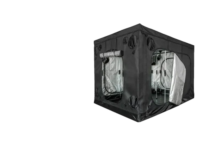 Mammoth Elite S.A. 360S Growzelt mit geöffneter Seitentür