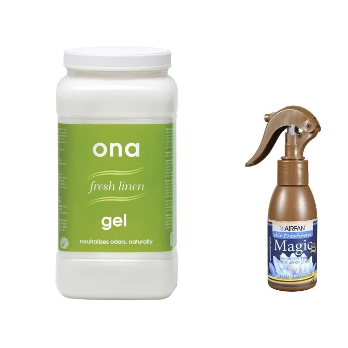 ONA Fresh Linen Gel und Airfan Magic Spray