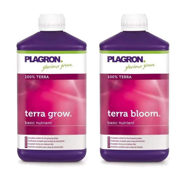 Plagron Terra Grow und Terra Bloom für Erde
